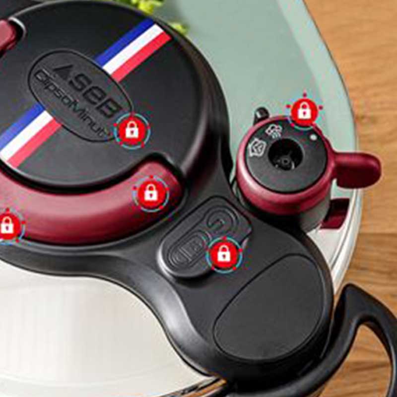 Tefal, ClipsoMinut’ Easy Pressure Cooker 9L