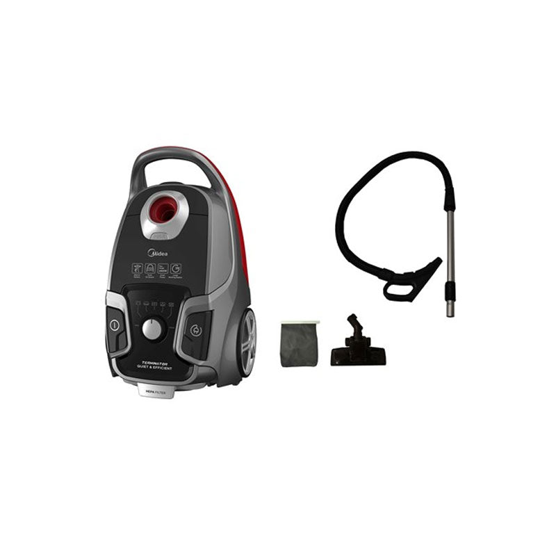 Midea, Vacuum Cleaner Terminator B , Capacity 6L, 2400W, Black Red