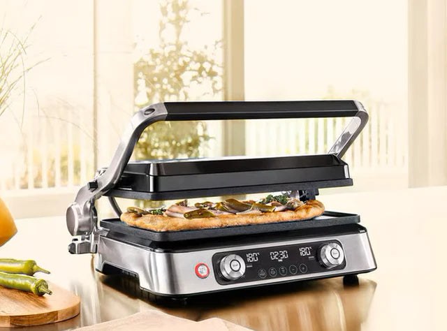 Braun, MultiGrill 9 Pro Contact Grill CG 9140 Black/Stainless Steel