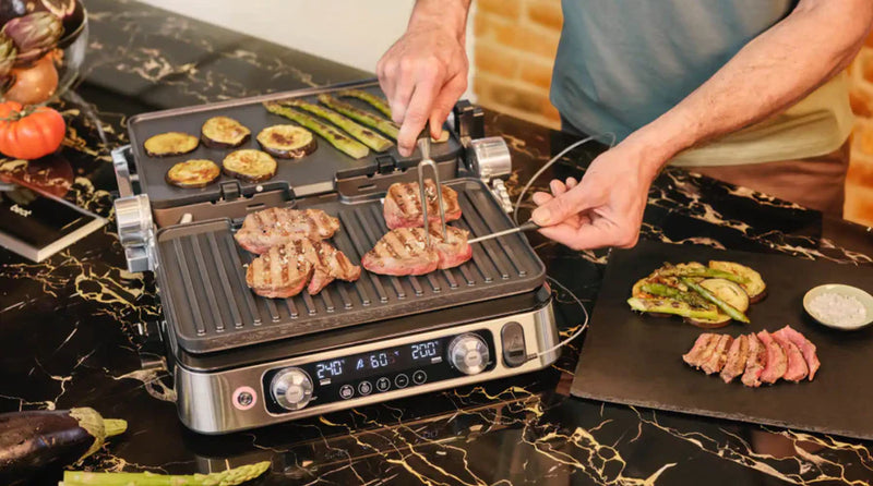 Braun, MultiGrill 9 Pro Contact Grill CG 9140 Black/Stainless Steel