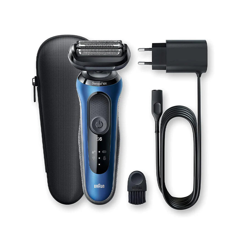 Braun, Series 6 61-B1000s Wet & Dry Shaver with Travel Case