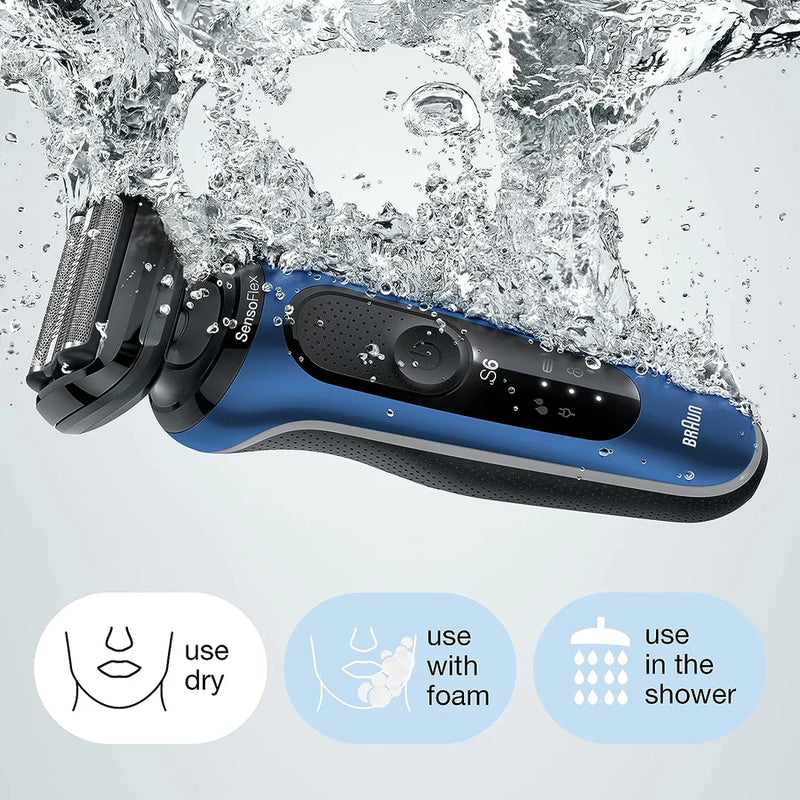 Braun, Series 6 61-B1000s Wet & Dry Shaver with Travel Case