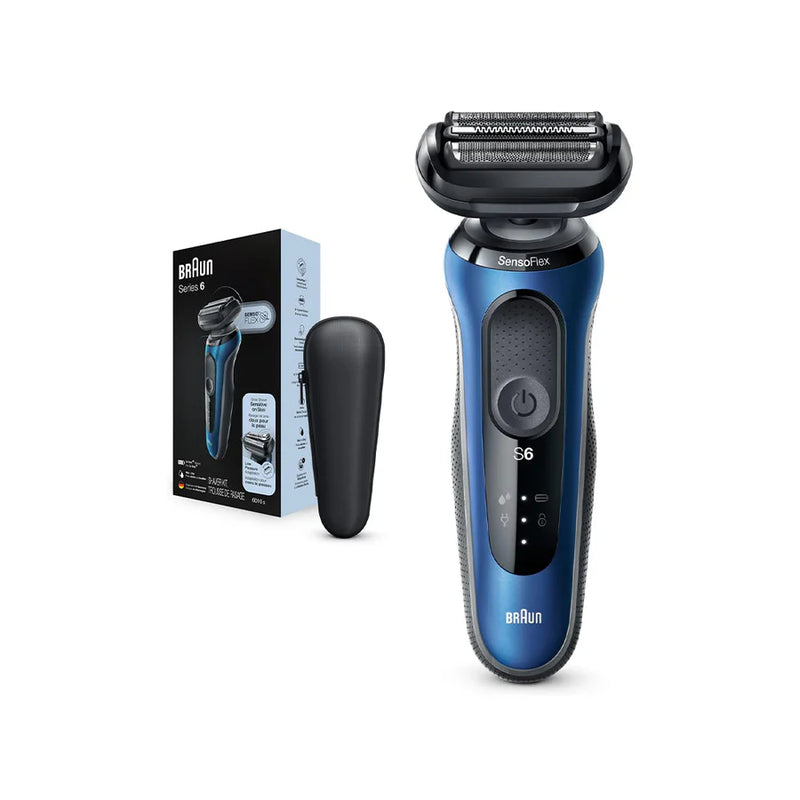 Braun, Series 6 61-B1000s Wet & Dry Shaver with Travel Case