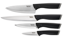 Tefal, Comfort Paring Knife Set, 4 Pieces
