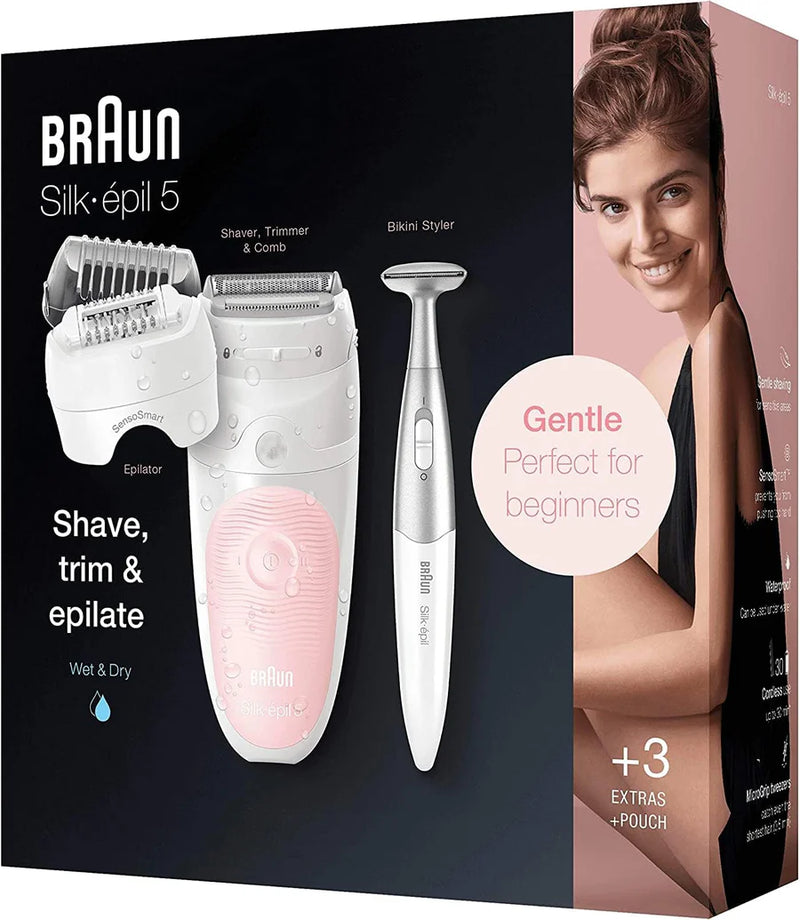 Braun, Silk-épil 5-820 wet & dry epilator gift ideas for women