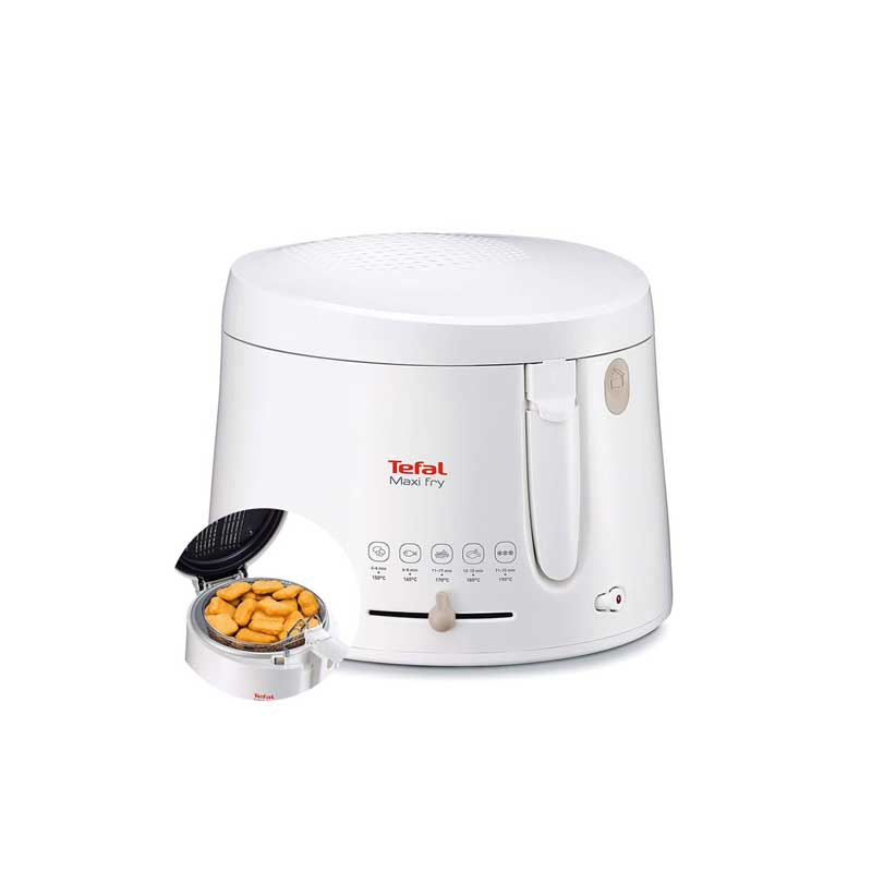 Tefal, Maxi Fry Fryer Fixed Bowl 2.1 Liter /1.2 Kg – FF100073