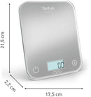 Tefal, BC50U4V0 Optiss Kitchen Scale, Grey