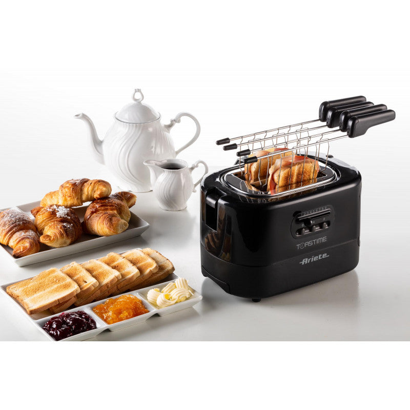 Ariete, Slice Toaster with Tongs, Crumb Tray