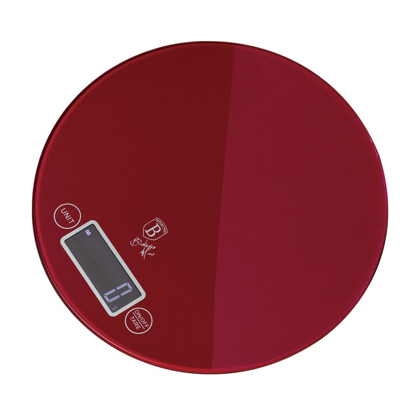 Berlinger Haus, Kitchen Scale BH/9426 Burgundy Collection