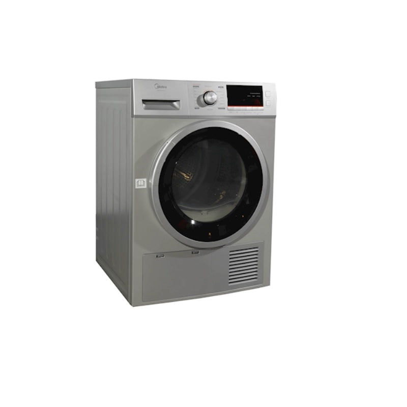 Midea, Condenser Dryer MDC100-C01S, 10Kg, Silver