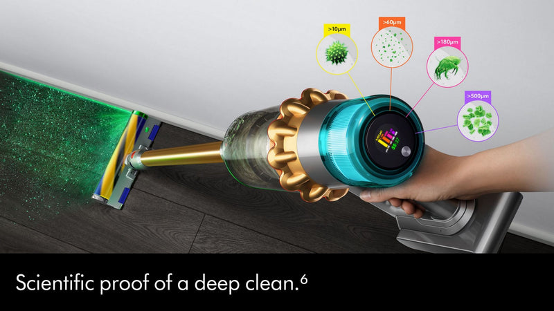 Dyson, V15 Detect Absolute vacuum cleaner (Gold)