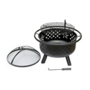 Landmann, 2445 Grill Ched Square Stainless Steel Pedestal BBQ