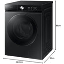 Samsung, Front Loading Washer/Dryer, 14/8kg, 1400 RPM, 24 Programs