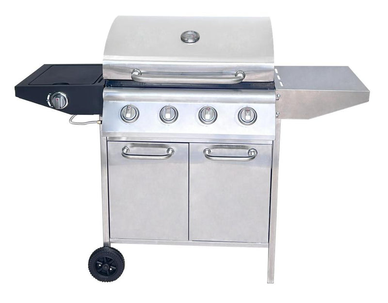 Queen Chef, Gas BBQ With Side Burner