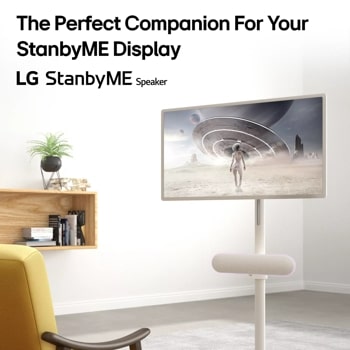 LG, StanbyME 27" Rollable Smart Touch Screen with 3hr Battery