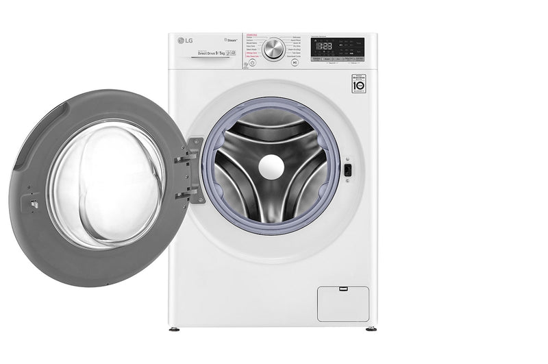 LG, Washer, 9 Kg, Bigger Capacity, AI DD, Steam, ThinQ