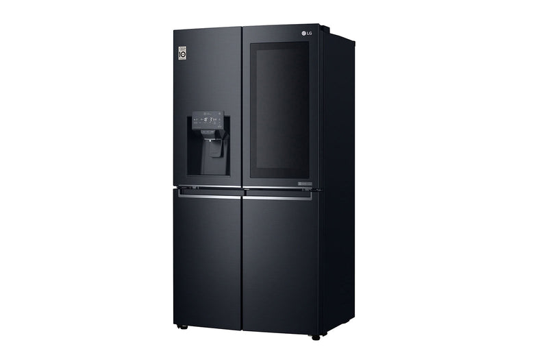 LG, Slim French Door InstaView™ Fridge, 423L, Black