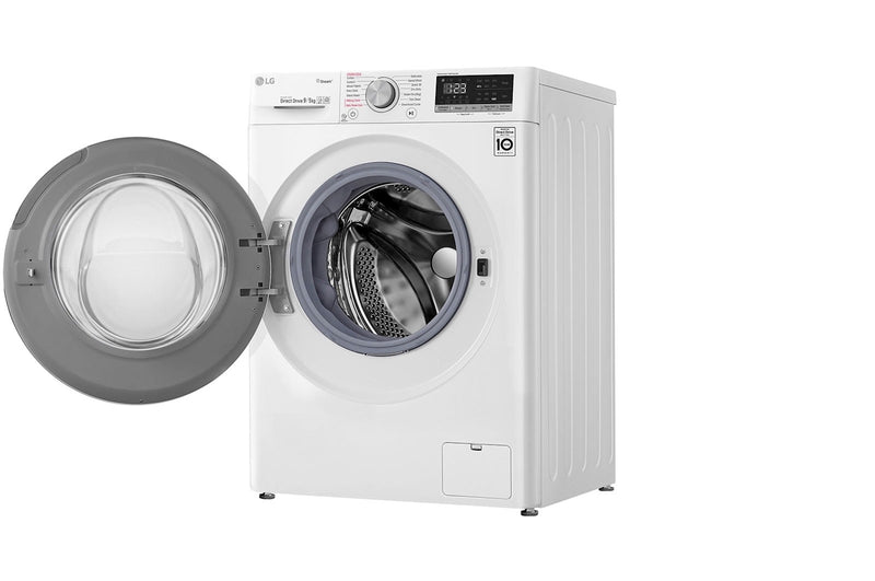 LG, Washer, 9 Kg, Bigger Capacity, AI DD, Steam, ThinQ