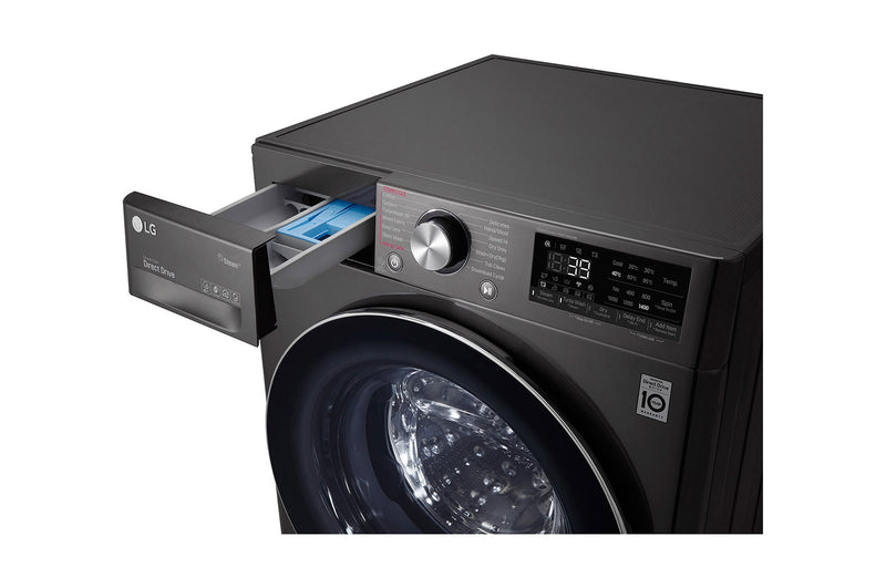 LG, 9kg/ 5kg | Front Load Washer/Dryer |AI DD™| Steam™ | ThinQ™