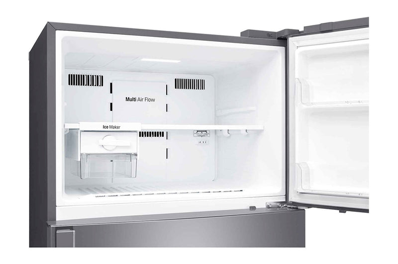 LG, Top freezer 547L Capacity ,Inverter , DoorCooling+™, Silver