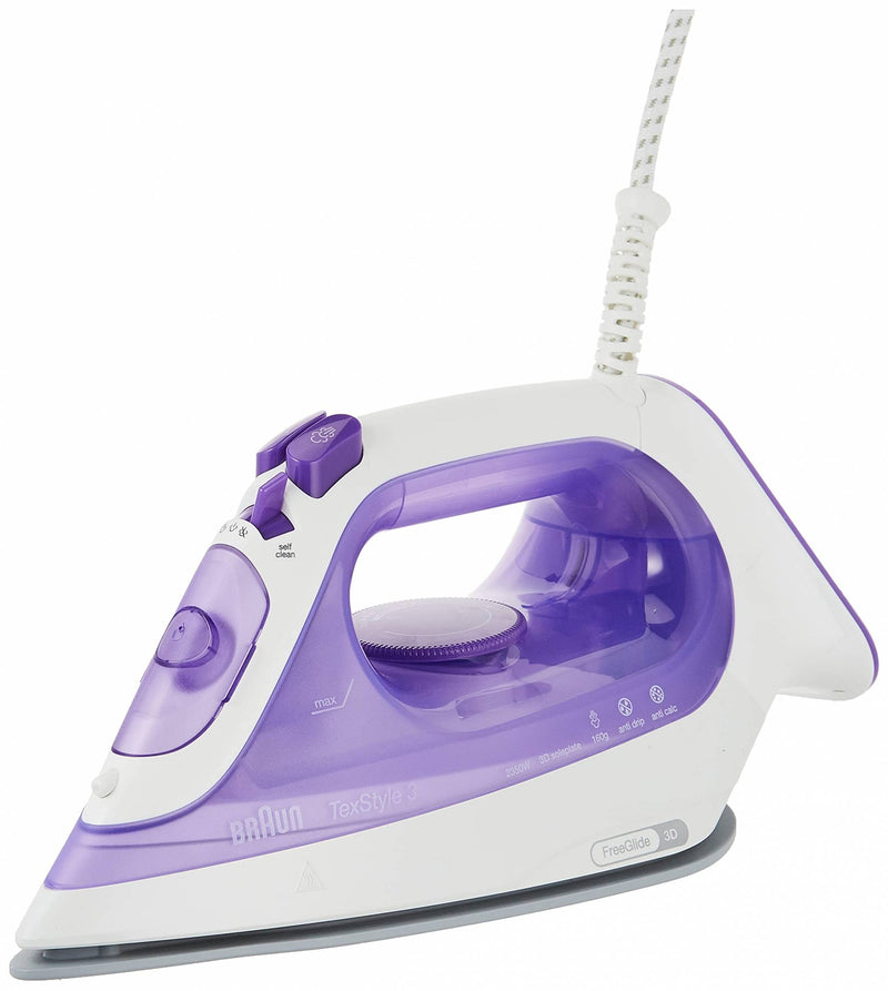 Braun, Texstyle 3 Steam Iron Sl 3042 Violet