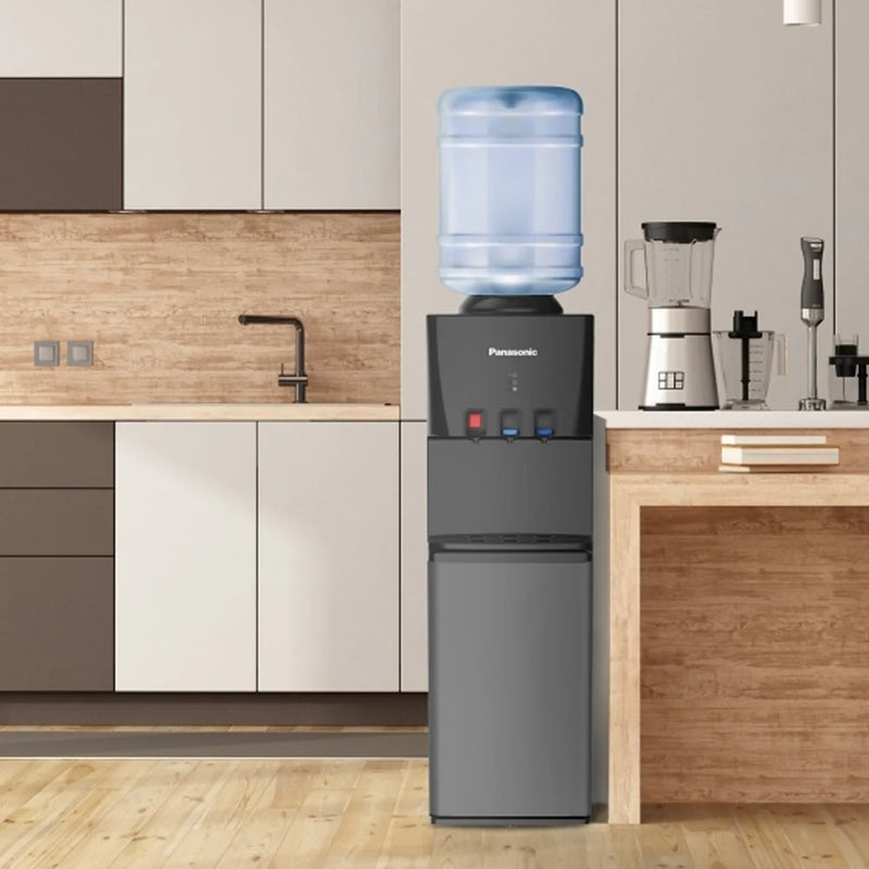 Panasonic, Water Dispesner Top Load Black with fridge