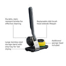 Joseph Joseph, SinkTech™ Washing Up Brush & Sponge Set with Steel Stand