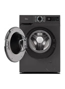 Midea, 8KG Front Load Inverter Washing Machine 1400RPM Steam HealthGuard Turbo Wash
