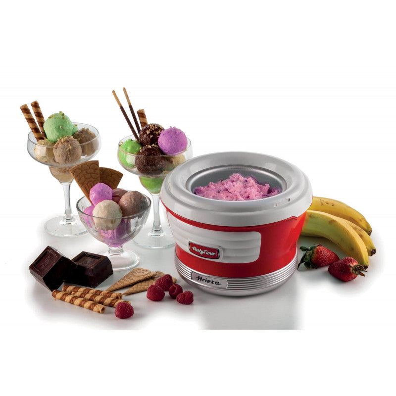 Ariete, Ice Cream Maker Party Time, Red