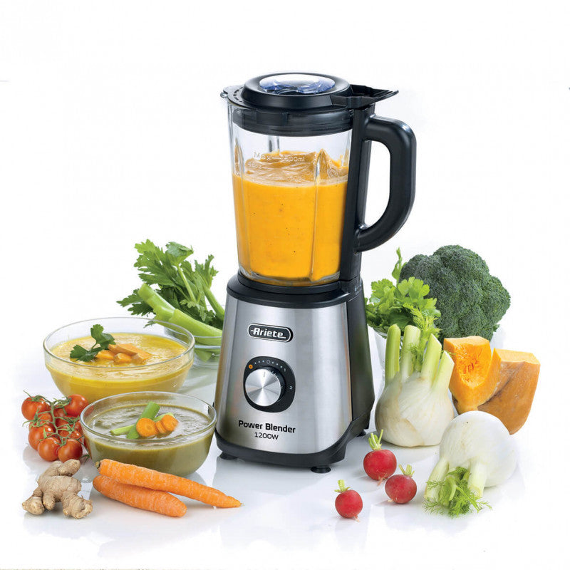 Ariete, Power Blender Stainless Steel, 1200w, 4 Blades