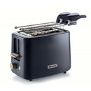 Ariete, Toaster for Two Slices Qubi toaster, Dark Grey