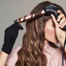 Bellisima, L-shaped hair curler to create soft and defined curls Sublime Curls