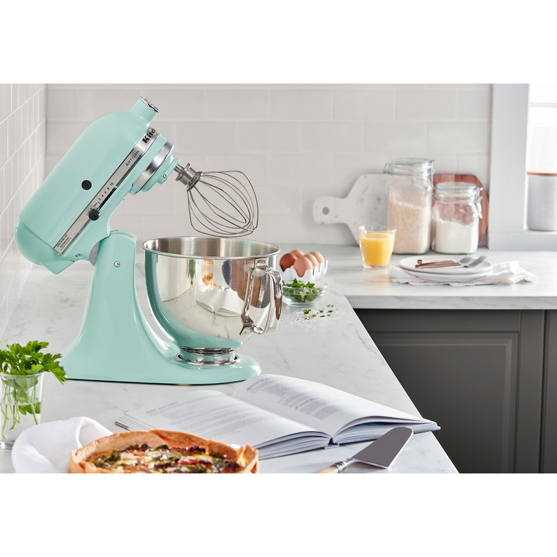KitchenAid, Ironic Stand Mixer, Ice Blue + 3 L Bowl + Flex edge Beater+ 3 L Bowl + Flex edge Beater