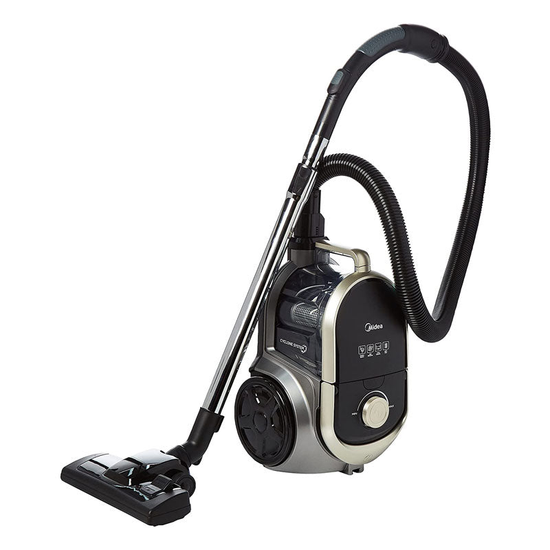 Midea, Bagless Cyclone Vacuum Cleaner – 2000W VCC18C Black
