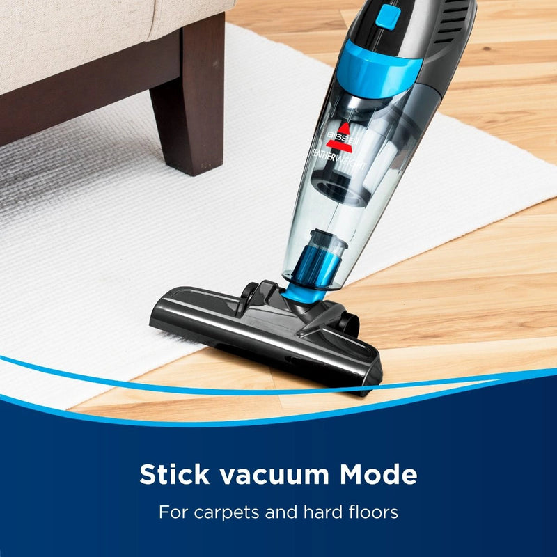 Bissell, Featherweight 2-in-1 Upright Vacuum | Black & Blue | 2024E