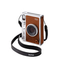 Fujifilm Instax Mini Evo – Hybrid Instant Camera, Brown