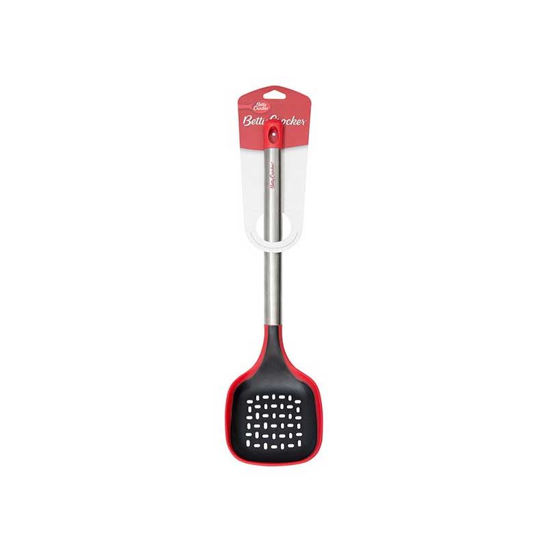 Betty Crocker, Silicone slotted colander SS handle –