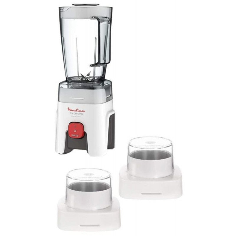 Moulinex, Genuine Countertop Blender, 1.75 Liter, 500 Watt, White