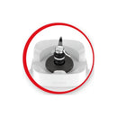 Moulinex, Genuine Countertop Blender, 1.75 Liter, 500 Watt, White