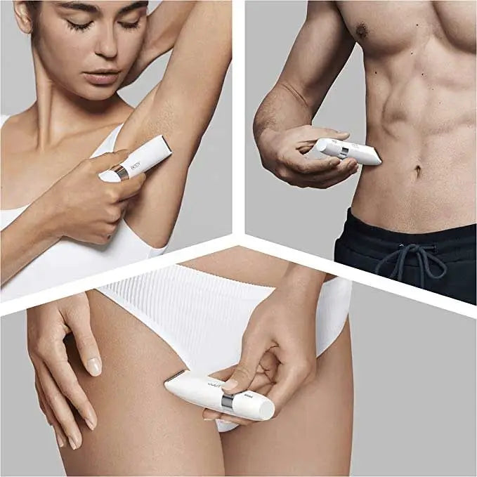 Braun mini body trimmer for women and men, for all body parts.