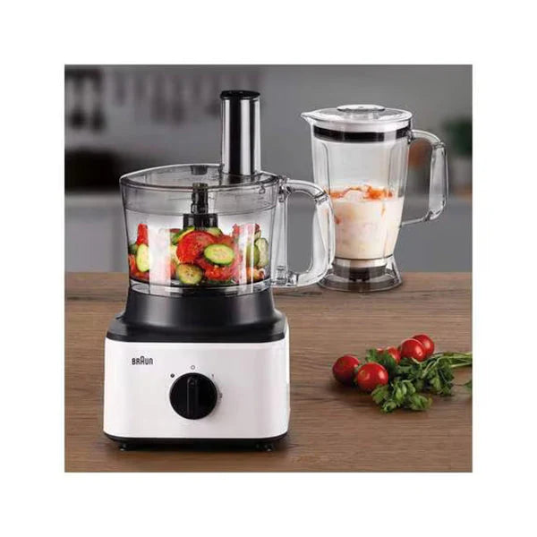 Braun, Food Processor 750W FP0132, White