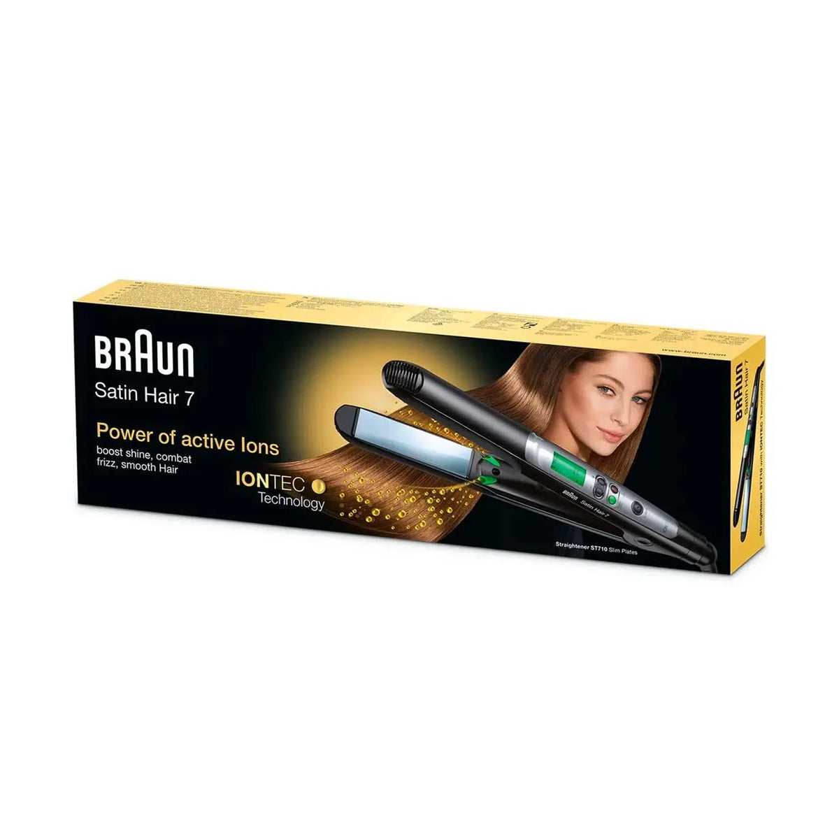 Braun, Satin Hair Straightener with IONTEC ST710