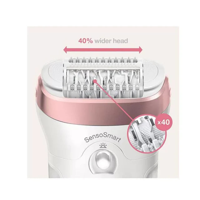 Braun Silk-epil 9 9-720 wet & dry epilator for long-lasting hair removing 