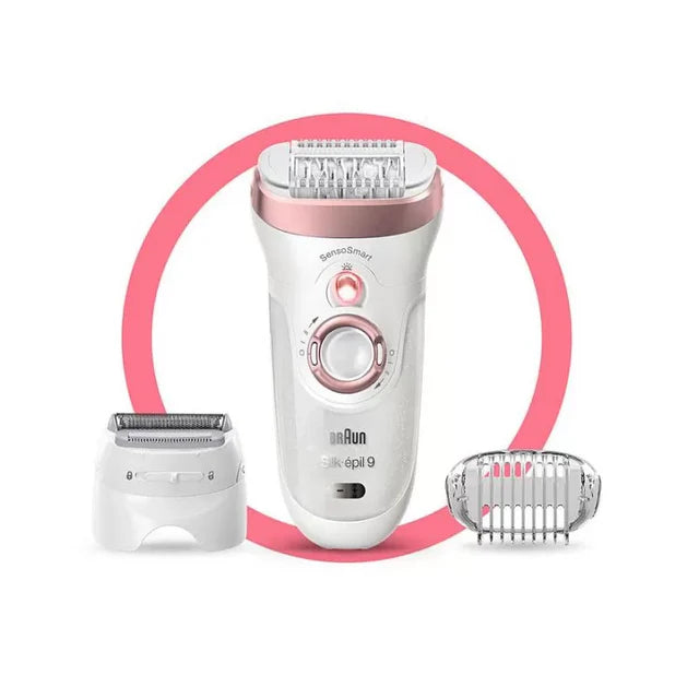 Braun Silk-epil 9 9-720 wet & dry epilator with trimmer and shaver