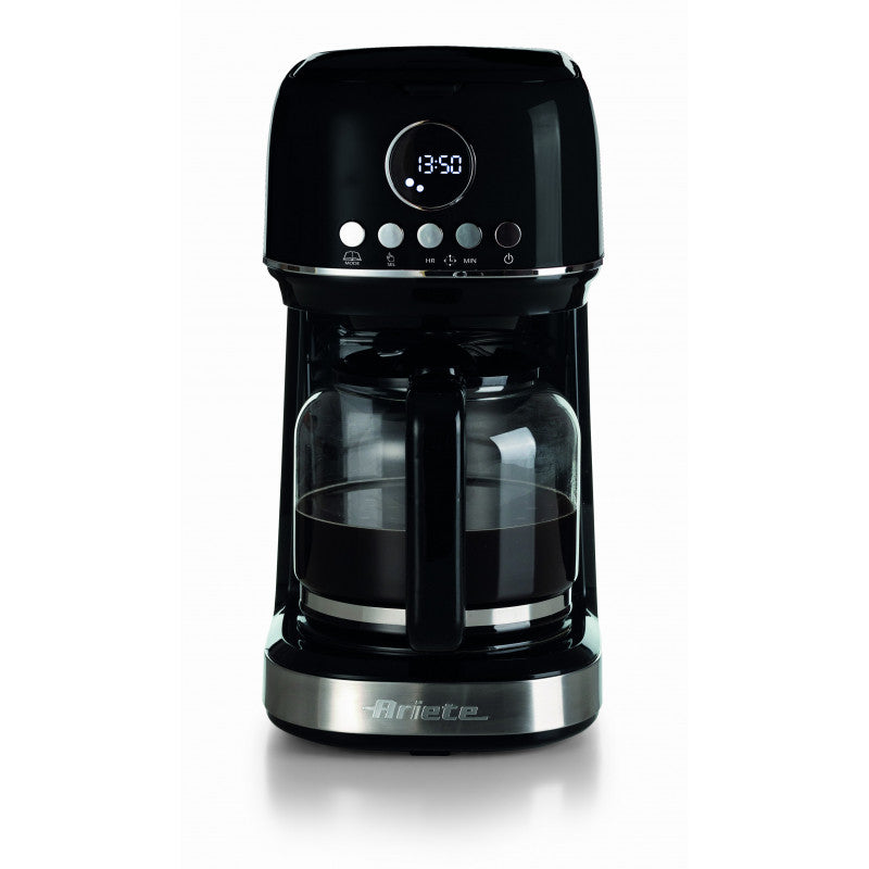 Ariete, Moderna Drip Coffee, 900W, LCD Panel, Black