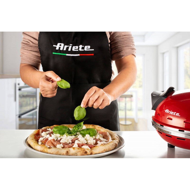 Ariete, 909 Electric Pizza Oven, 1200w, Red