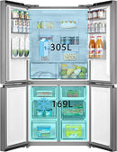 Midea, Fridge 4 Doors MDRF632FGF46