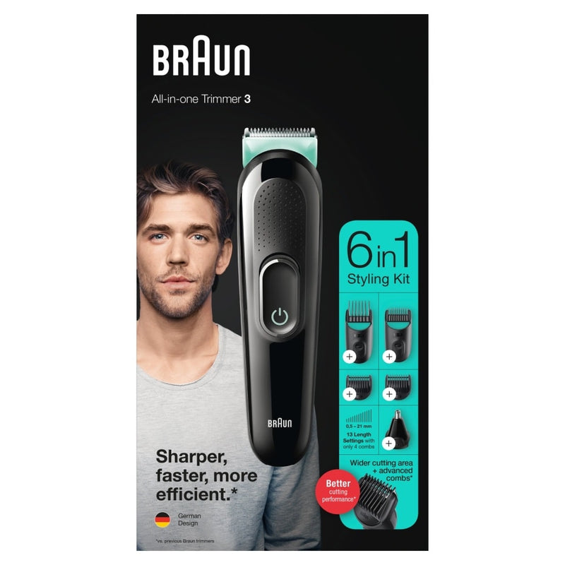 Braun, 6in1 Beard Trimmer And Hair Clipper