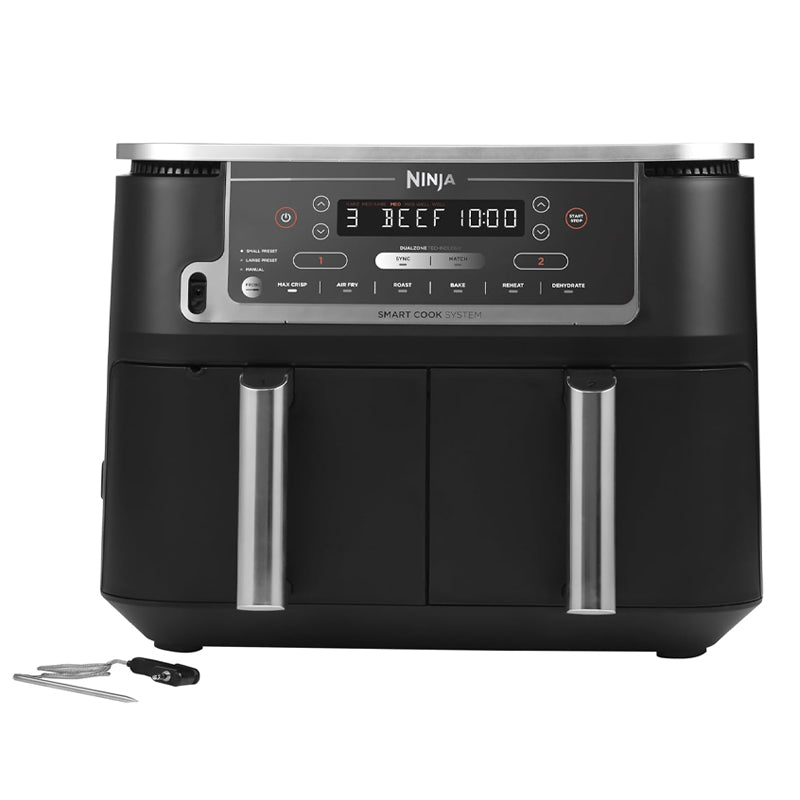 Ninja, Airfryer Dual Zone with thermometer 9,5 L 2470w