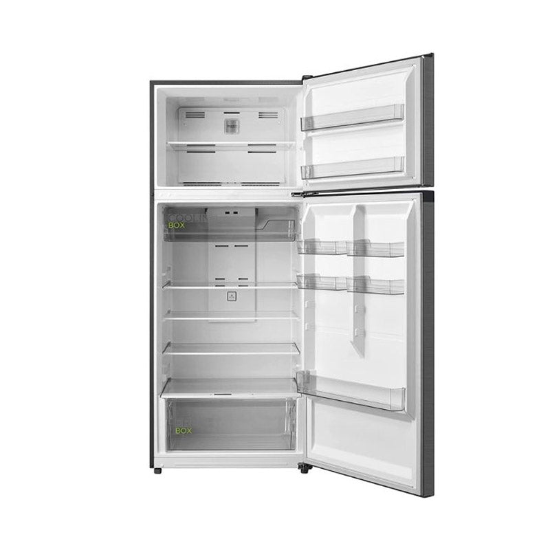 Midea, Top Mount Refrigerator, Silver – MDRT723MTE46D